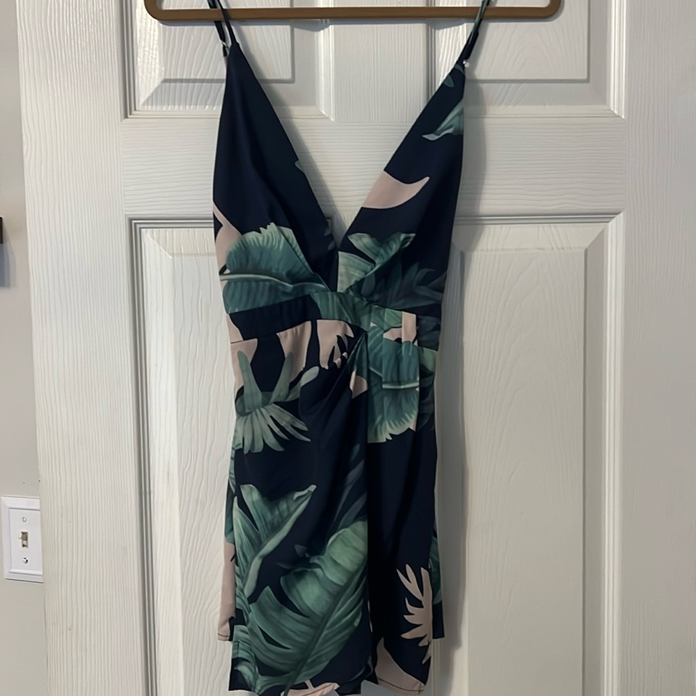 AMERICAN THREADS FLORAL ROMPER